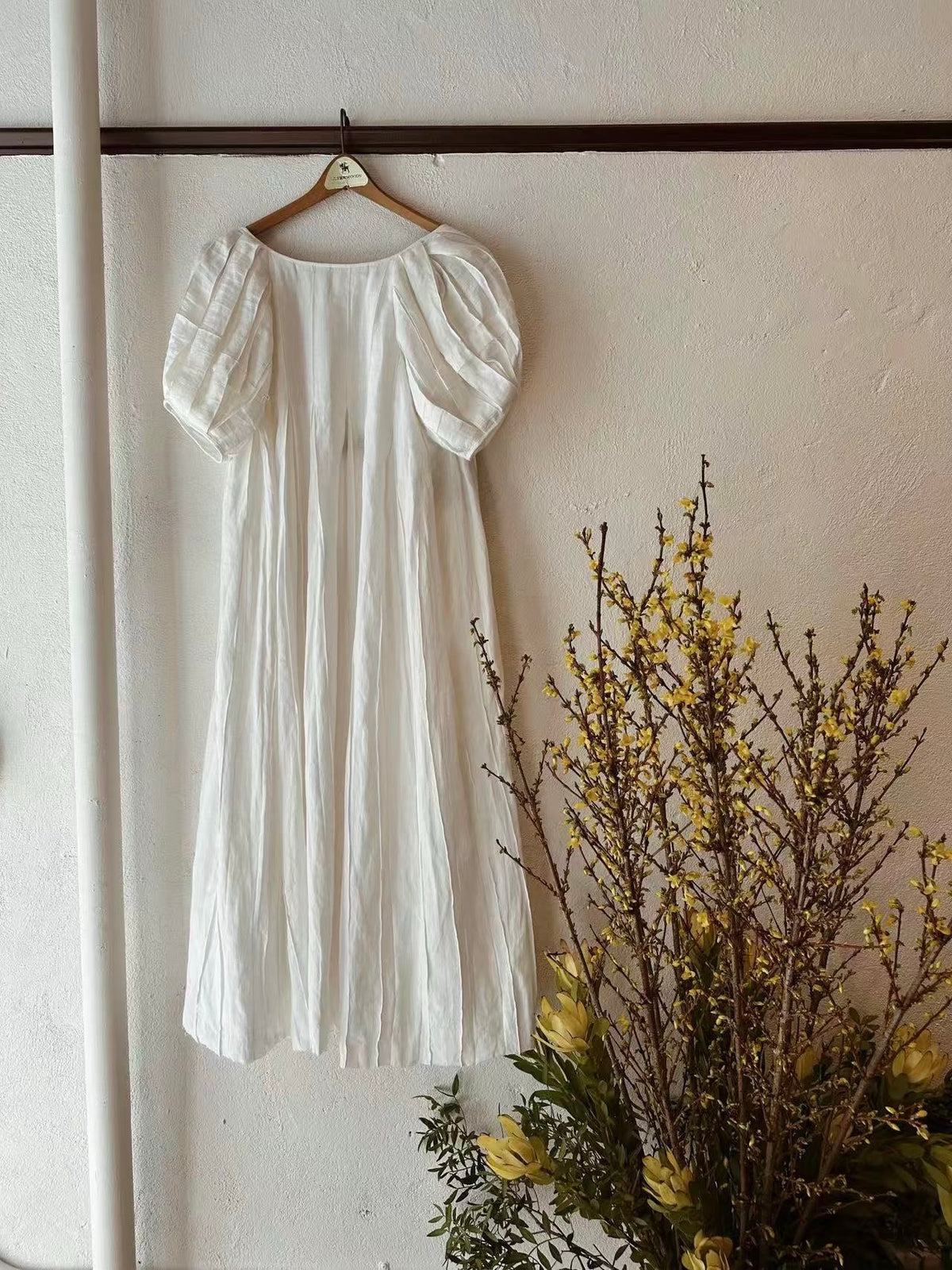 garment display inside the UNISECON store