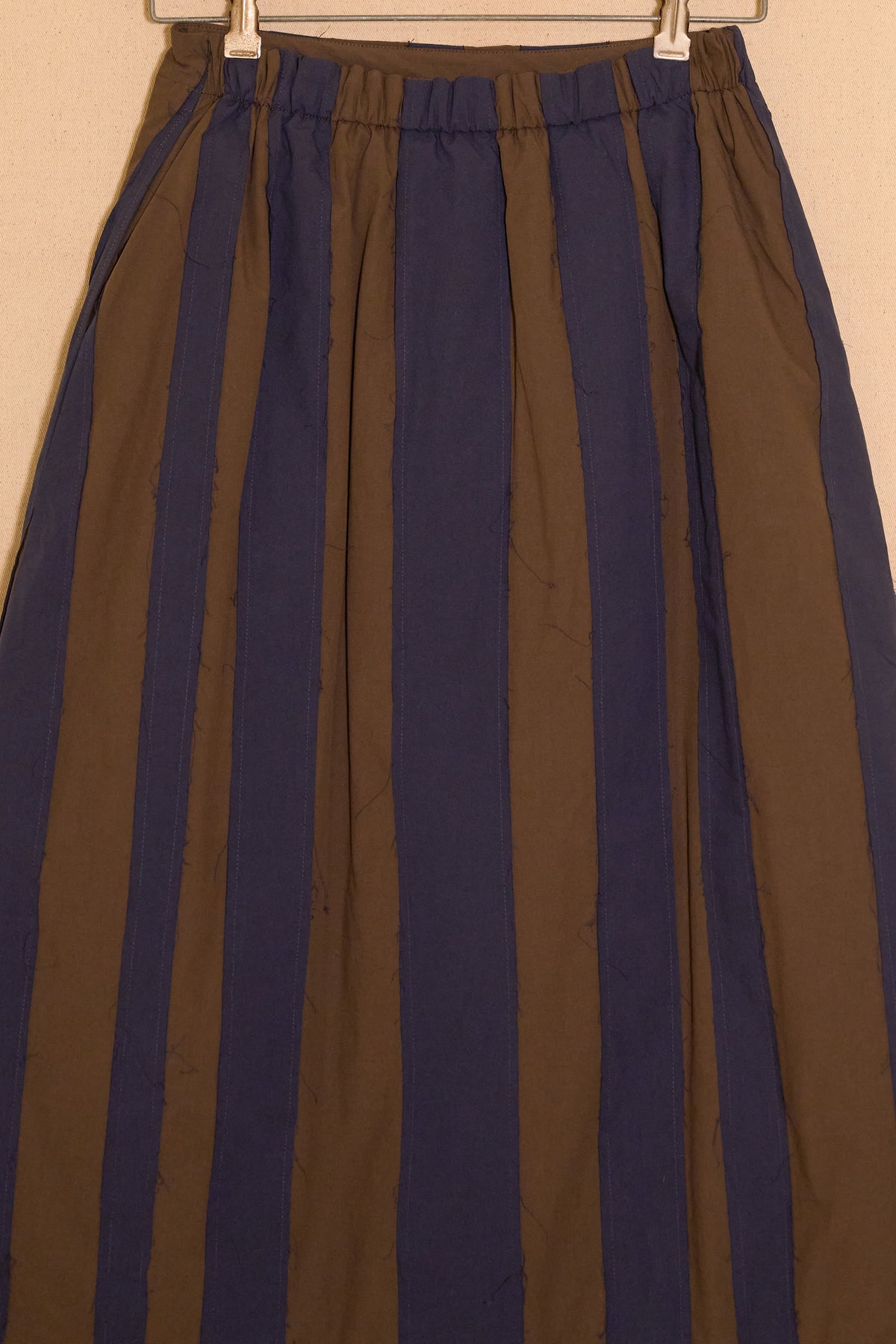 lola skirt - brown & blue