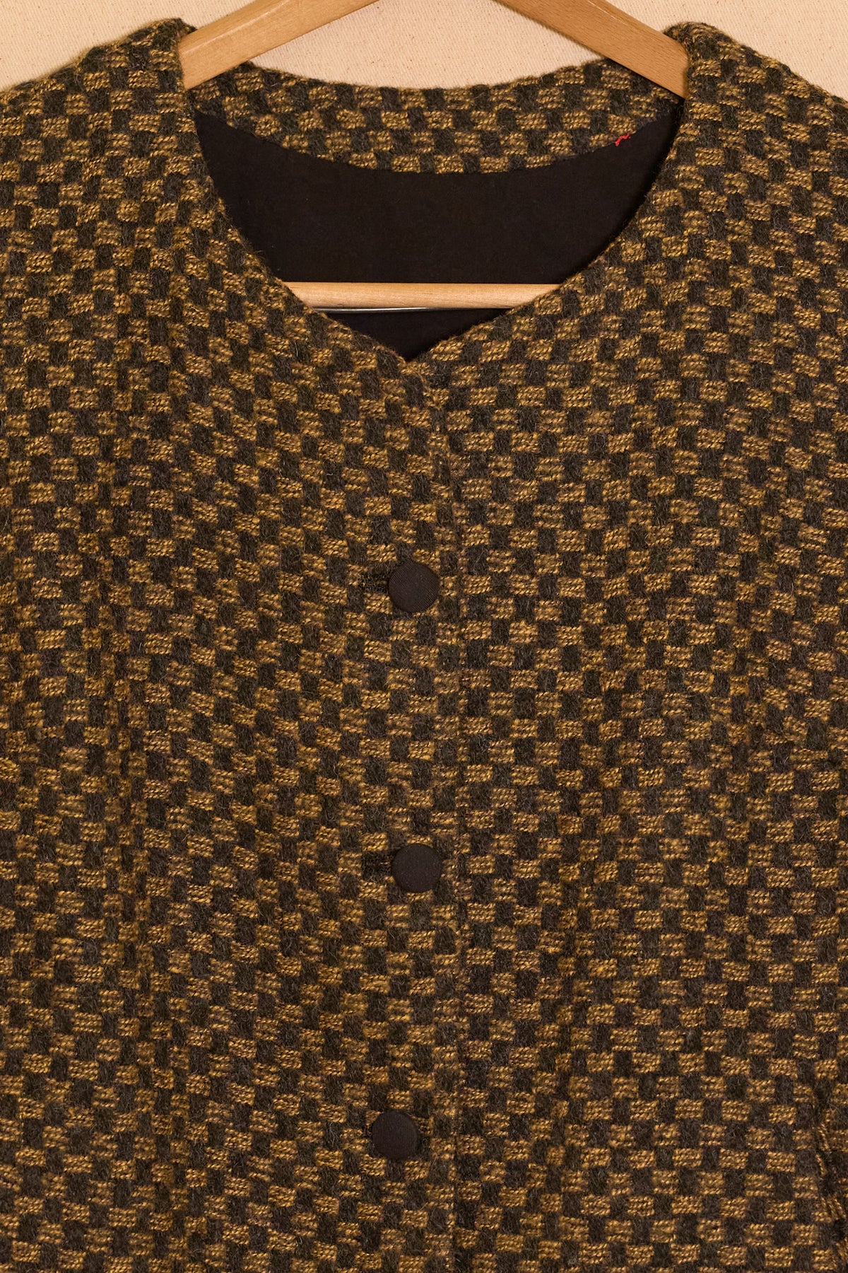 rowan vest - yellow