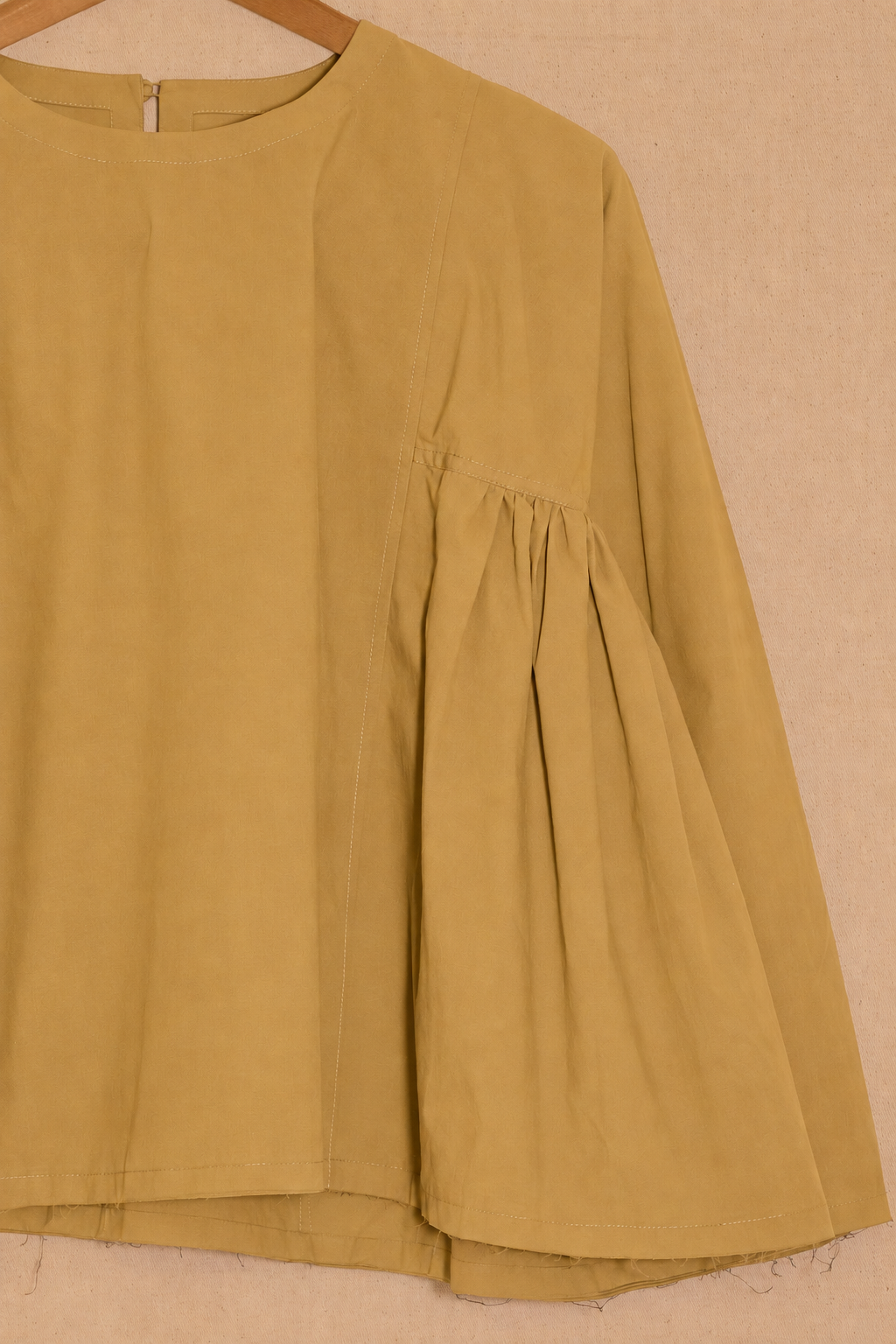 leona top - yellow organic cotton
