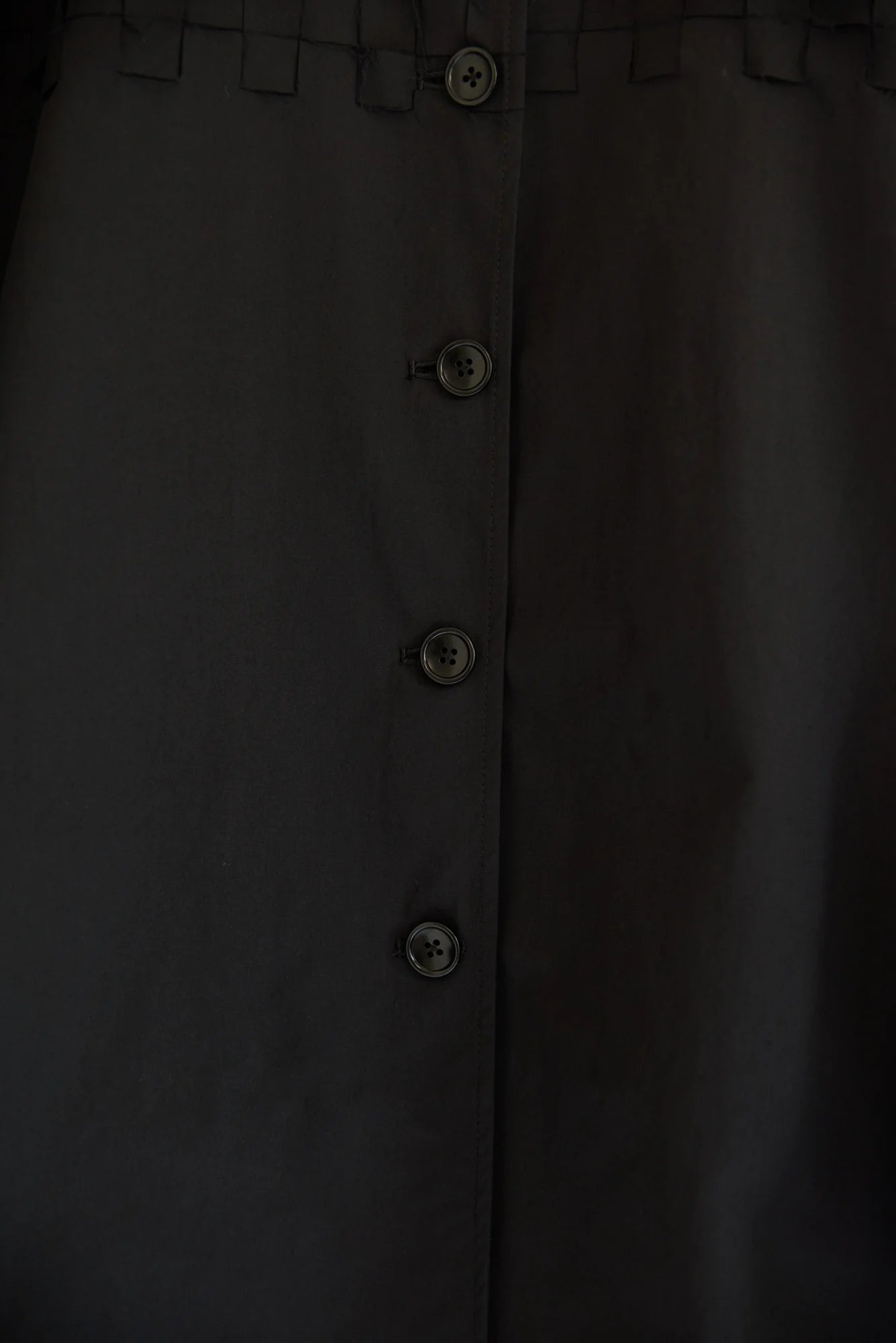 UNISECON knight jacket in black, detail view 01