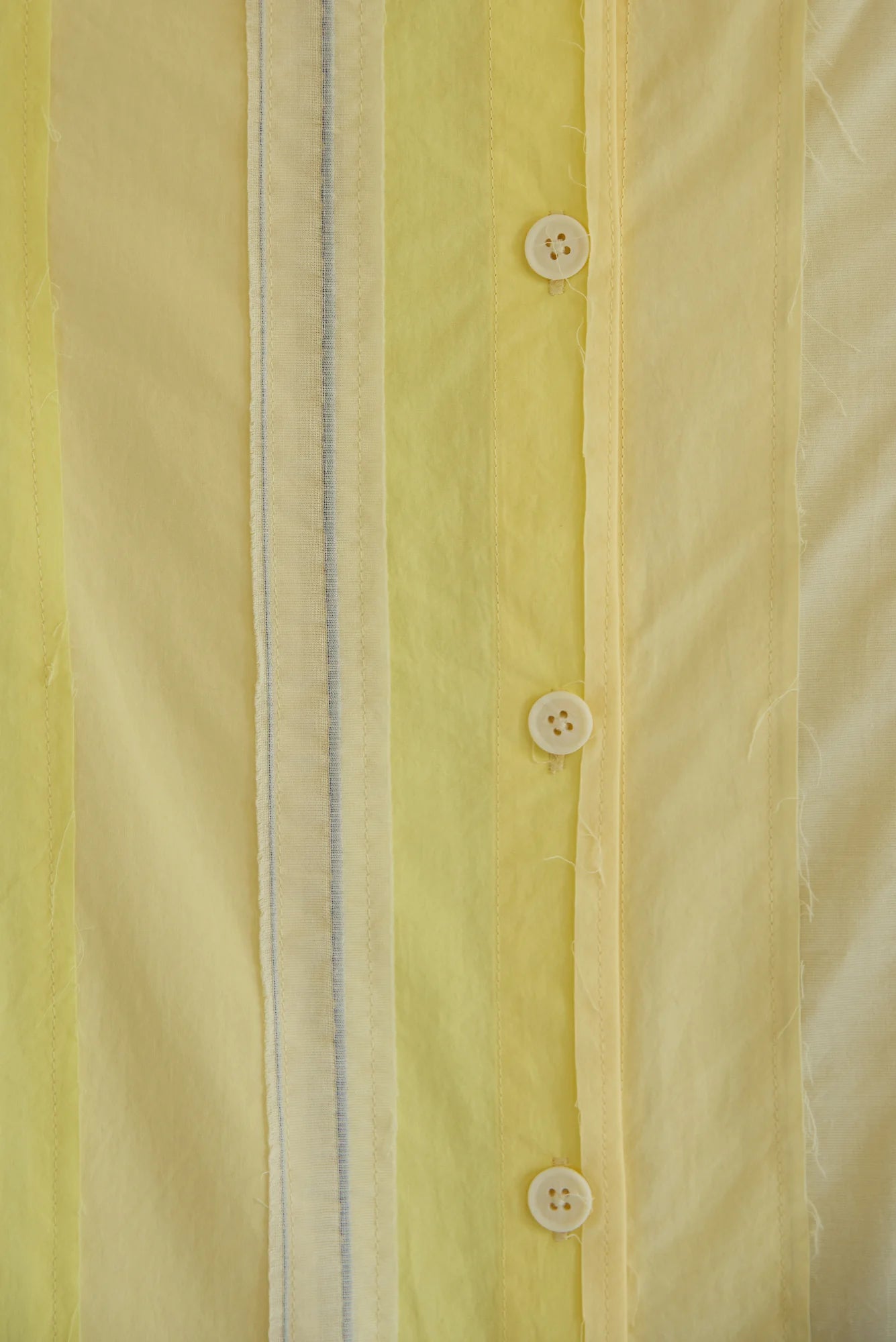 UNISECON Lana dress in yellow, detail view