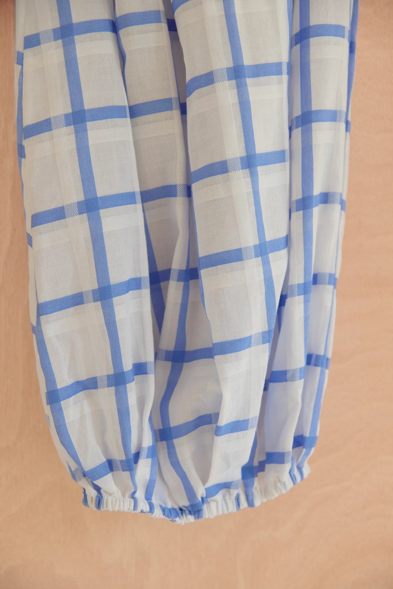 UNISECON odell pants in white/blue, detail view 2