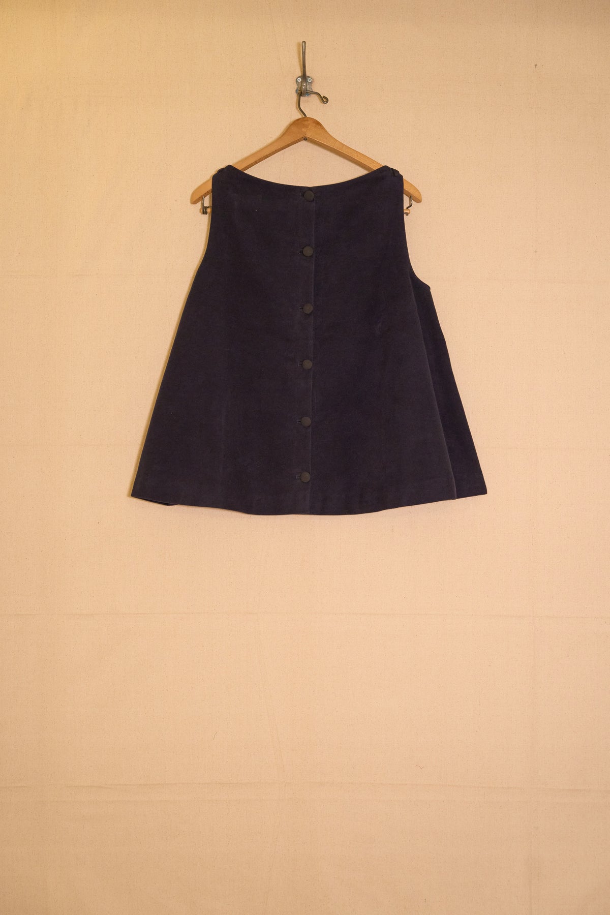UNISECON Wren top in blue front view